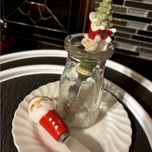 Christmas set of Cheese Spreaders